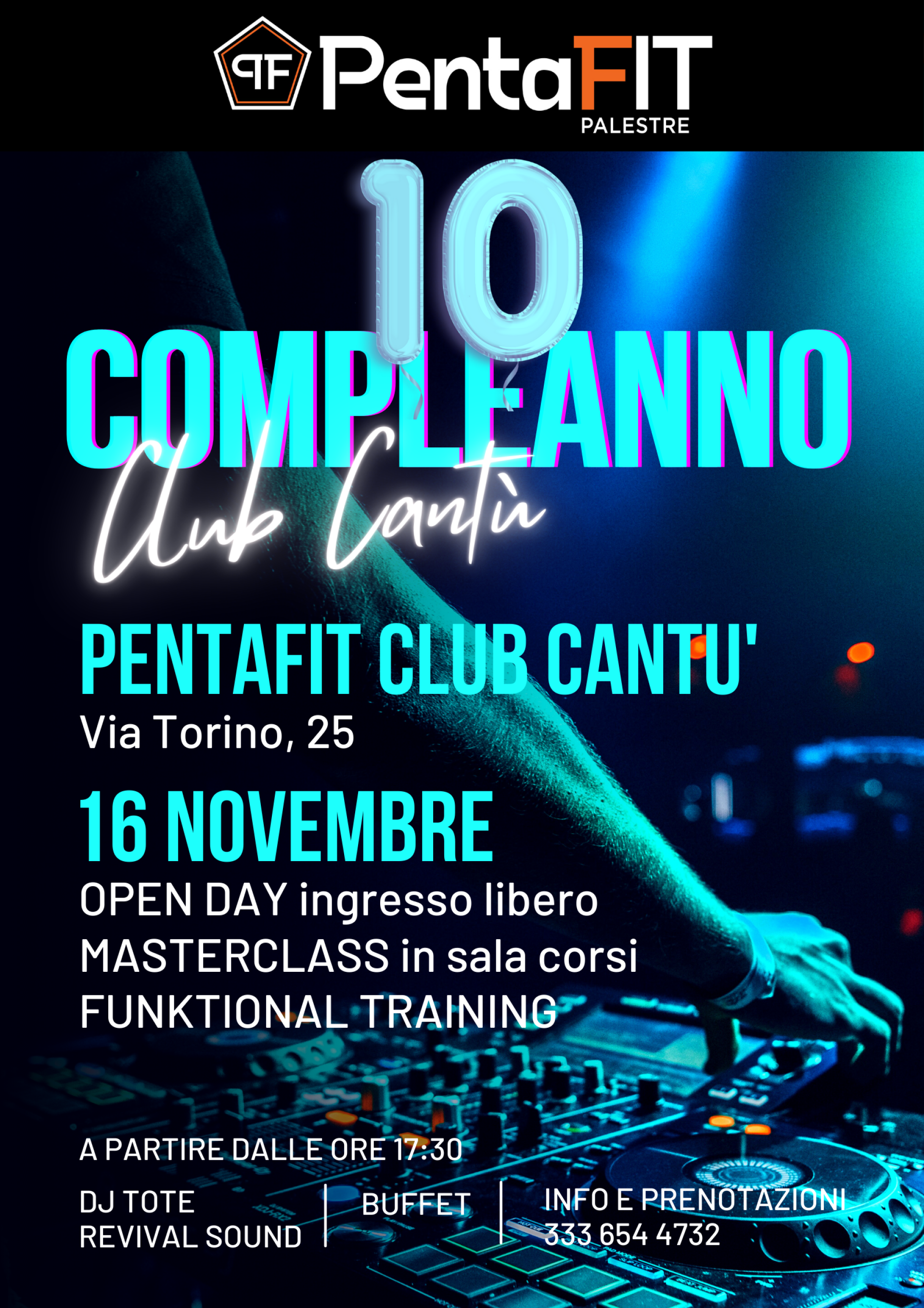 10° Compleanno Club Cantù